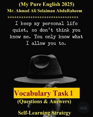 Vocabulary Task 1