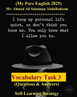 Vocabulary Task 3